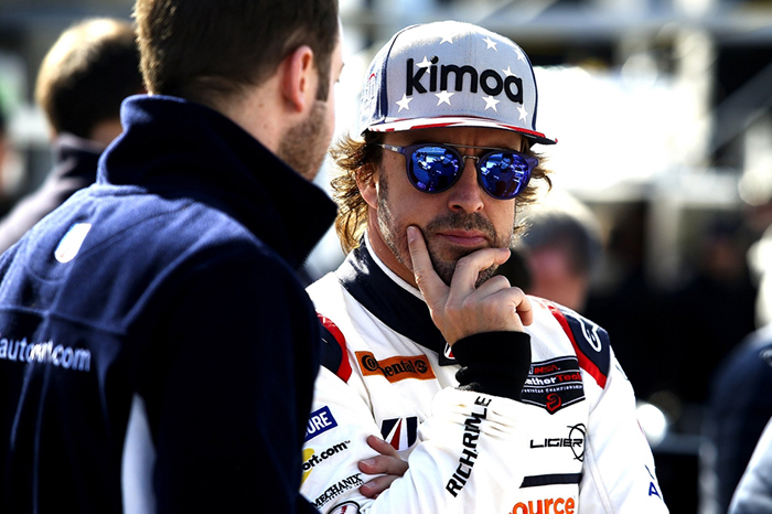 Alonso's campaign for the 2018 Daytona 24-hour tournament