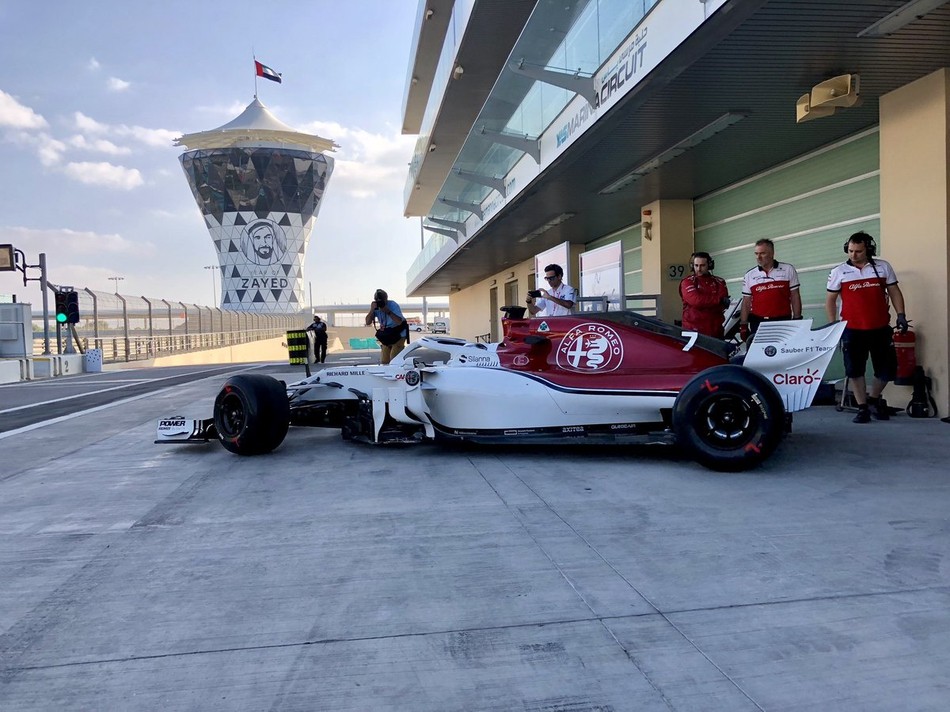 F1 Abu Dhabi test start, the main test teams of 2019 Pirelli tires